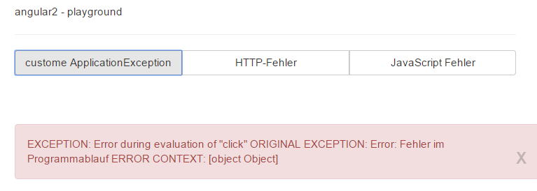 anglar, exception