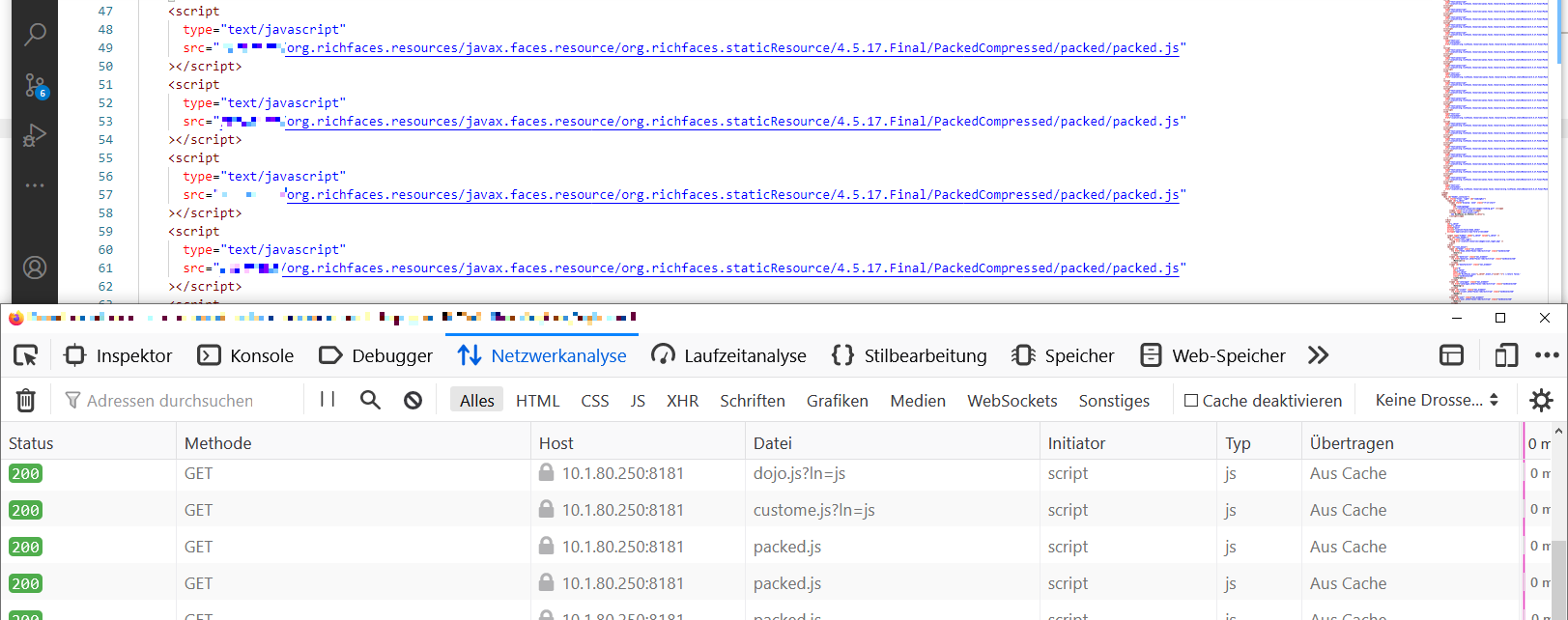 Richfaces und JSF 2.3.X 3 2020 11 17 10 46 41 windowthis22 1